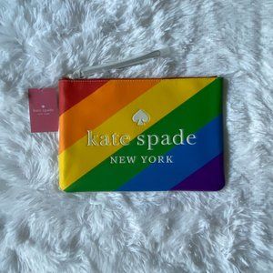 Kate Spade Large Rainbow Pouch